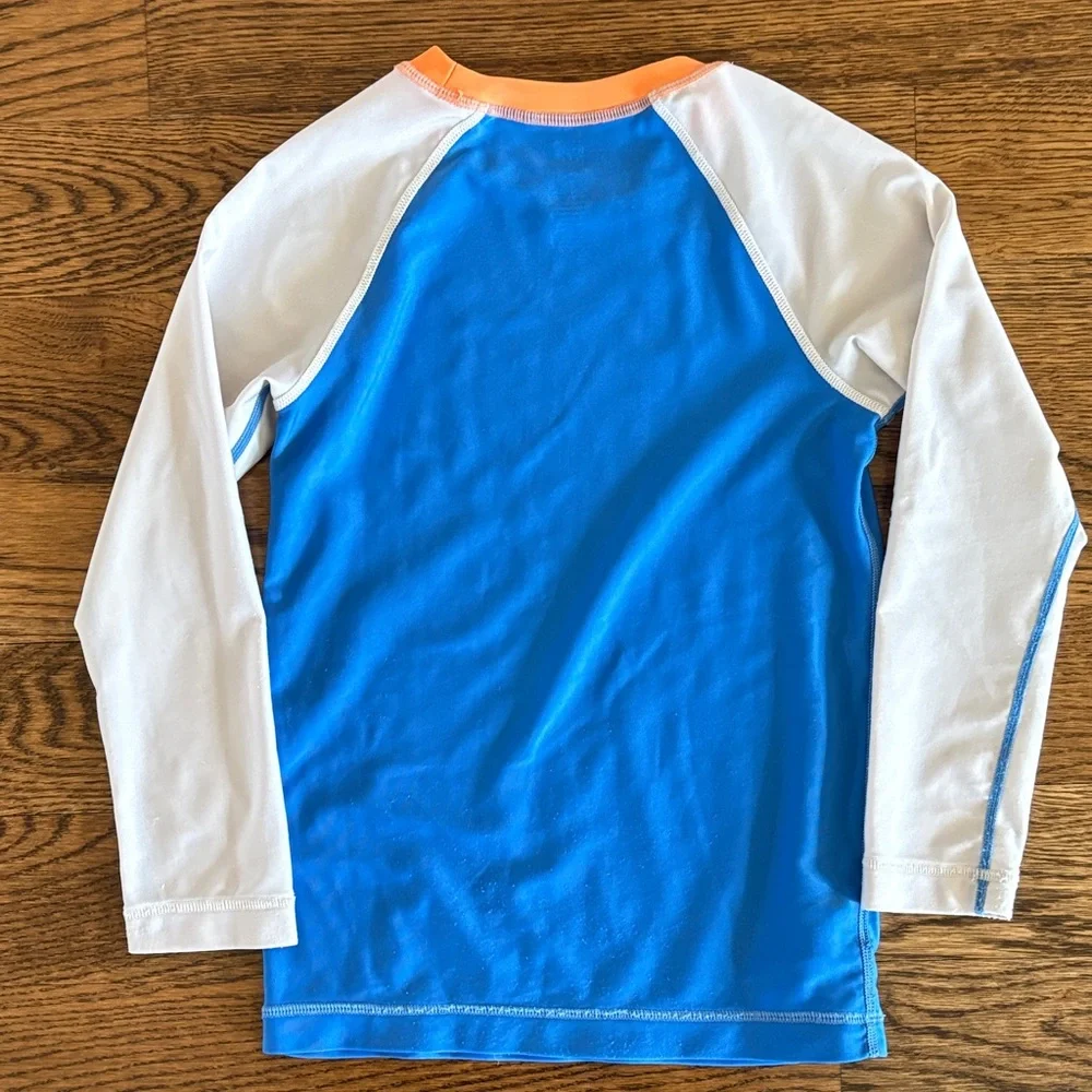Blue and White Rashguard - Picture 6 of 6